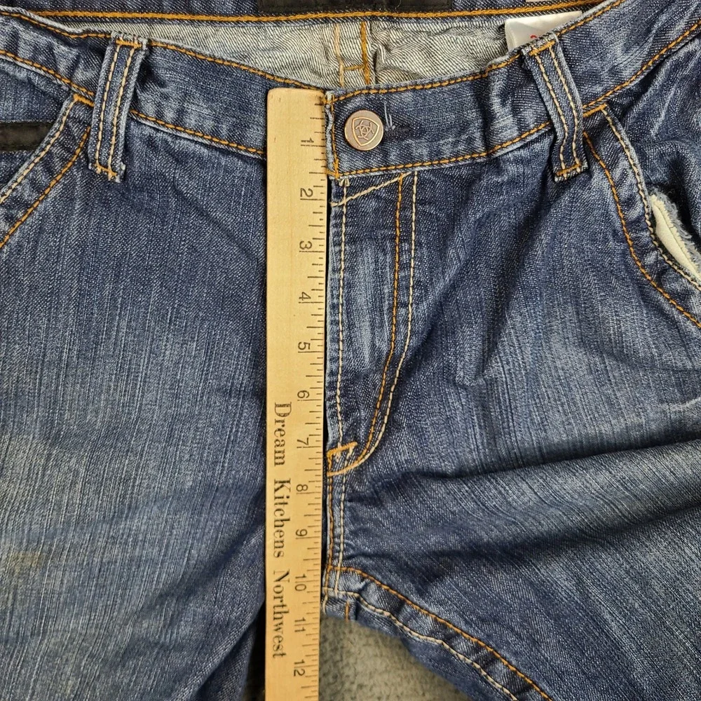 Ariat FR M4 Low Rise Boot Cut Jeans Mens 32x32 Blue Flame Resistant CAT 2 Denim